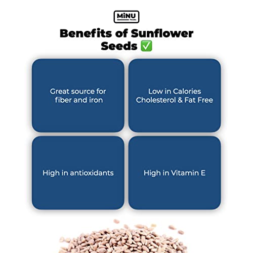 Organic Sunflower Seeds | Dry Roasted Salted