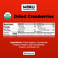 organic dried cranberries non gmo delicious snack food organic dried cranberries benefits bulk nutrition